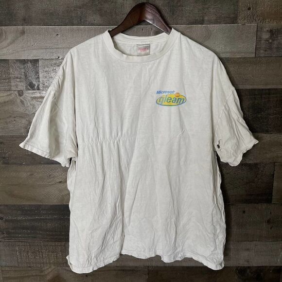 VTG Microsoft 98 Gleam T Shirt XL - Picture 1 of 3